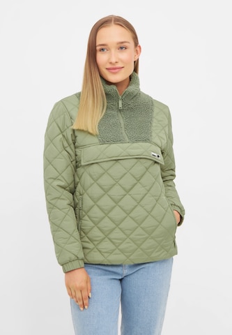 BENCH Between-Season Jacket in Green: front