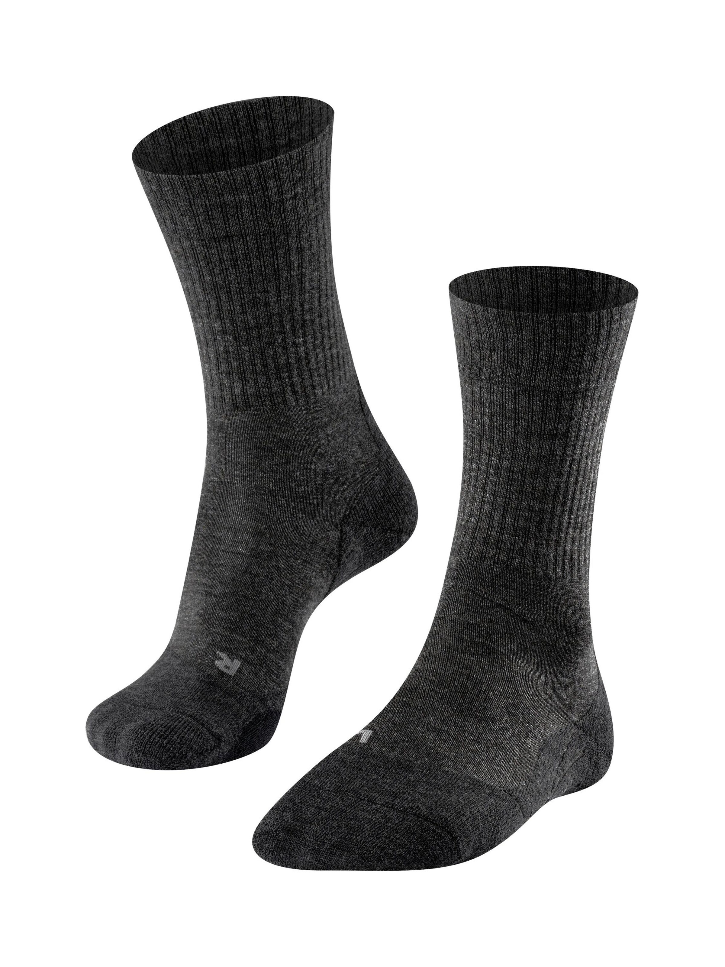 FALKE Sportsocken 'TK2 Explore Wool'‌‌ in Schwarz: Vorderseite