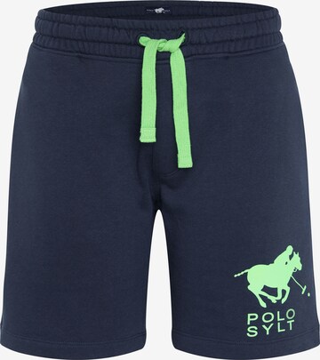 Polo Sylt Pants in Blue: front