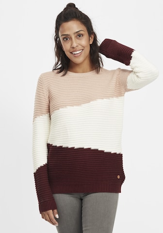 Oxmo Sweater 'Olma' in Pink: front