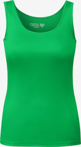 CECIL Top 'Linda' in Green: front