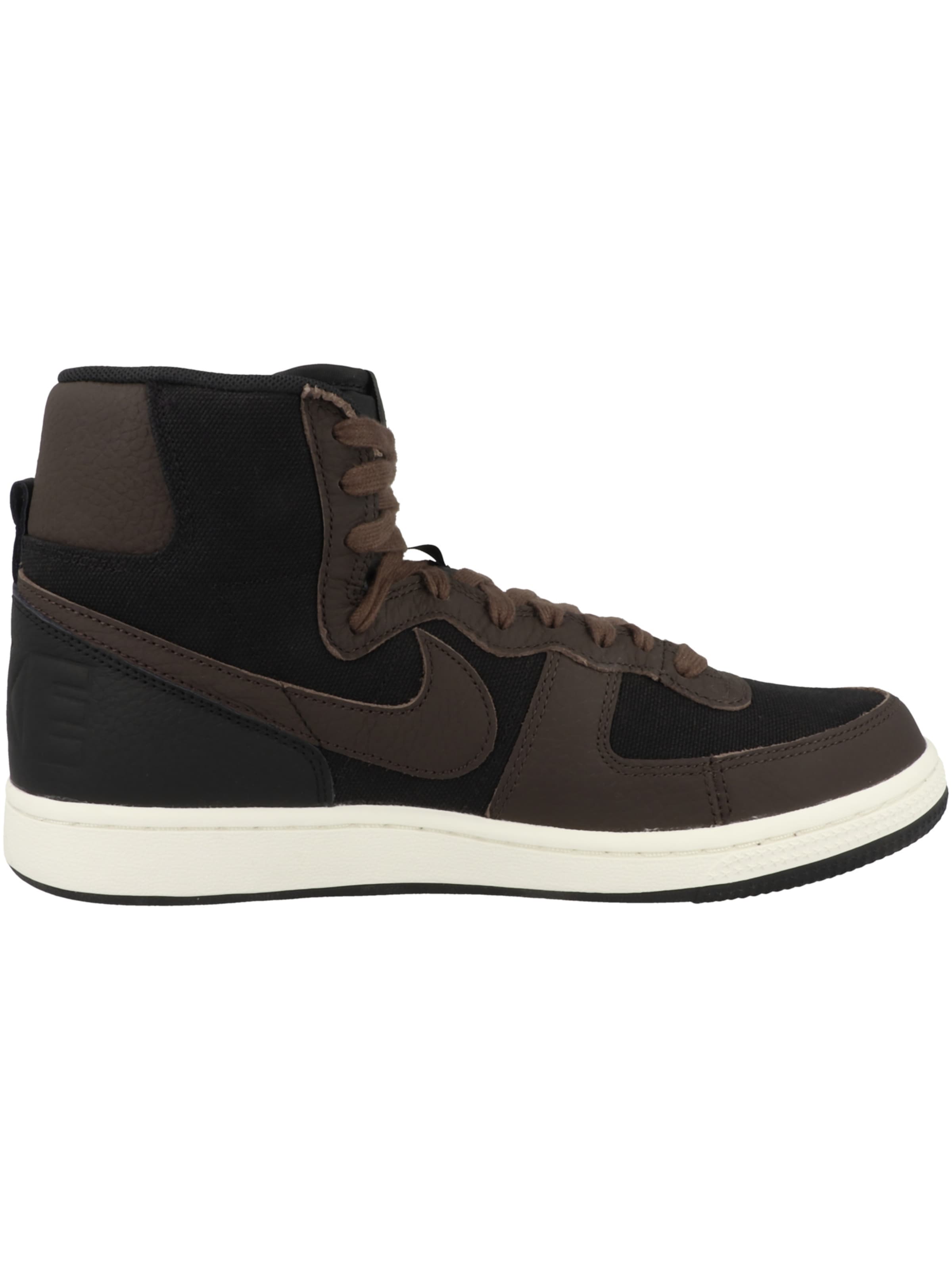 Sneaker alta di Nike Sportswear in marrone
