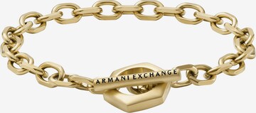 ARMANI EXCHANGE Bracelet in Gold: front
