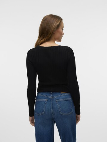 VERO MODA Pullover 'VMCecilie' i sort