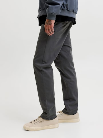 JACK & JONES - regular Pantalón chino en gris