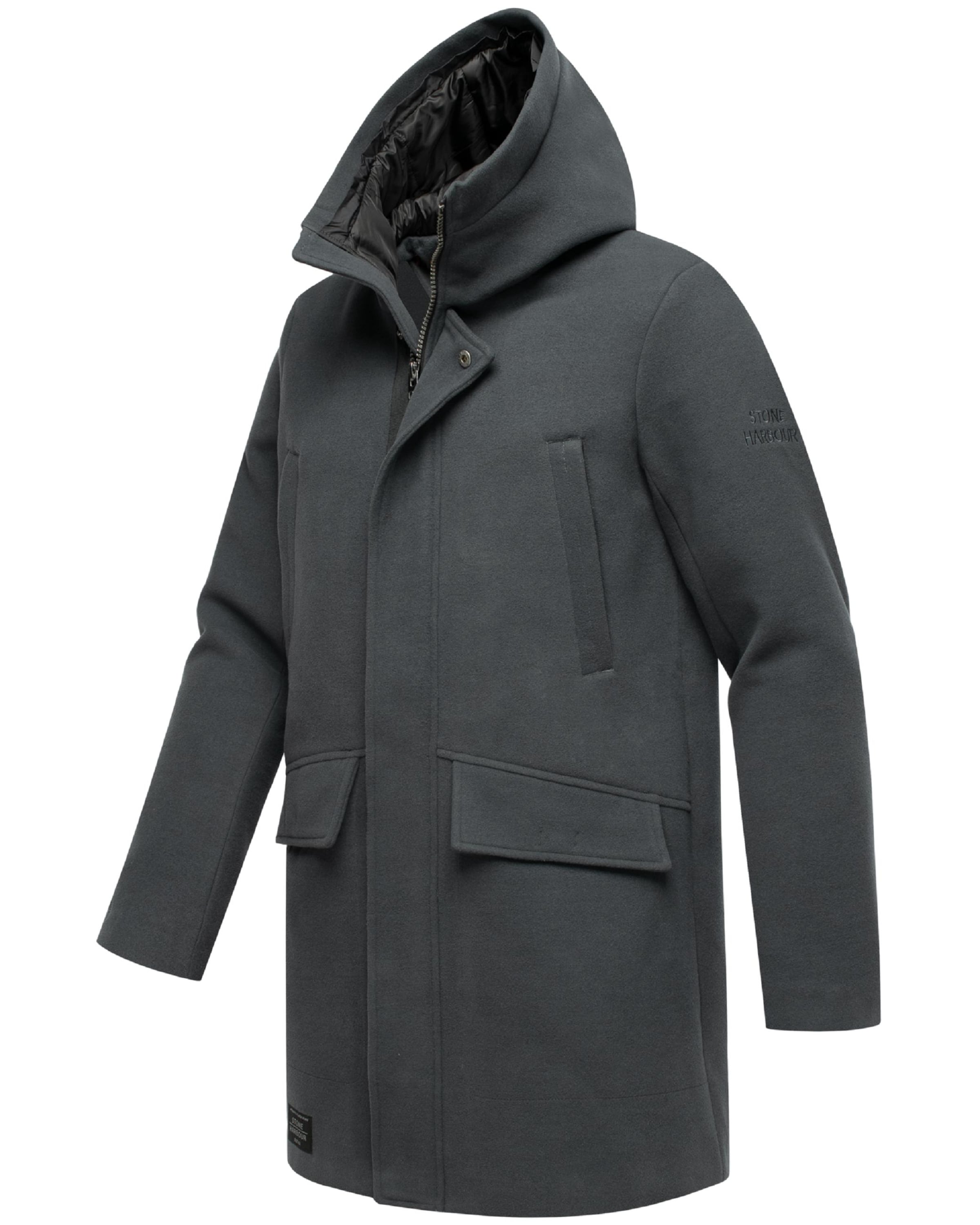 Cappotto invernale 'Fenroos' di STONE HARBOUR in grigio