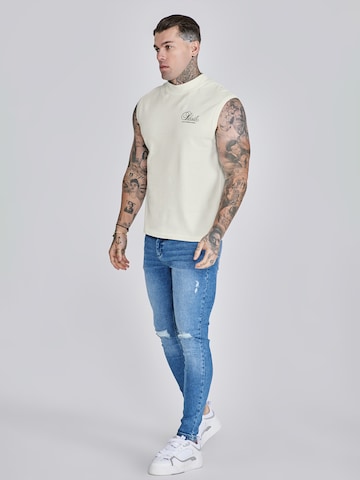 T-Shirt SikSilk en beige