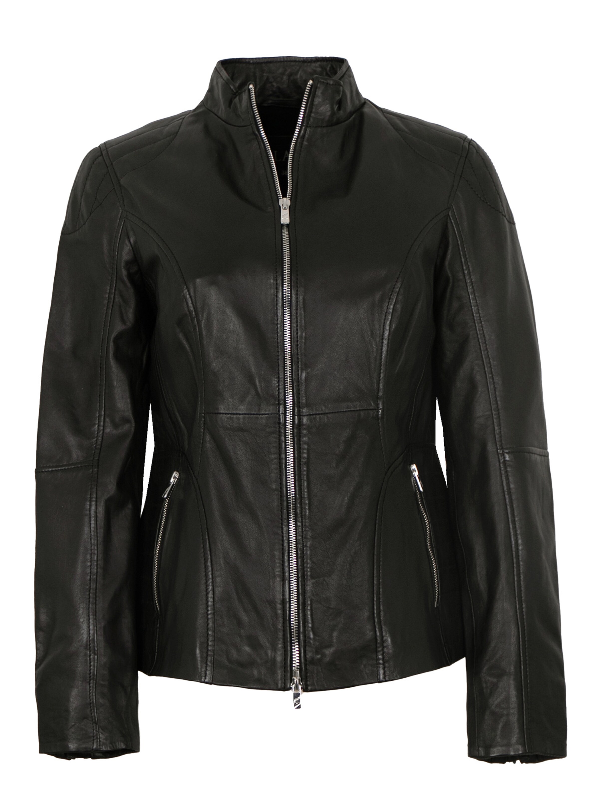 Jilani Tussenjas 'Zinnia' in Zwart: voorkant