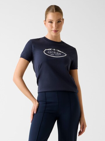 GUESS Shirt in Blue: front