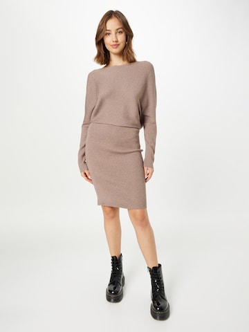 Banana Republic Knitted dress in Grey: front