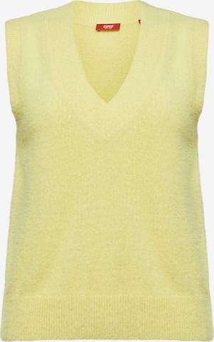 Pull-over ESPRIT en jaune : devant