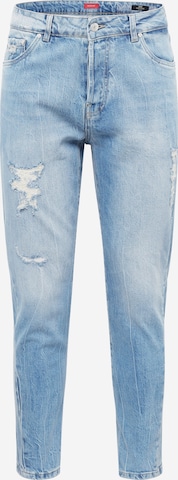 Tapered Jeans de la Liu Jo Uomo pe albastru: față