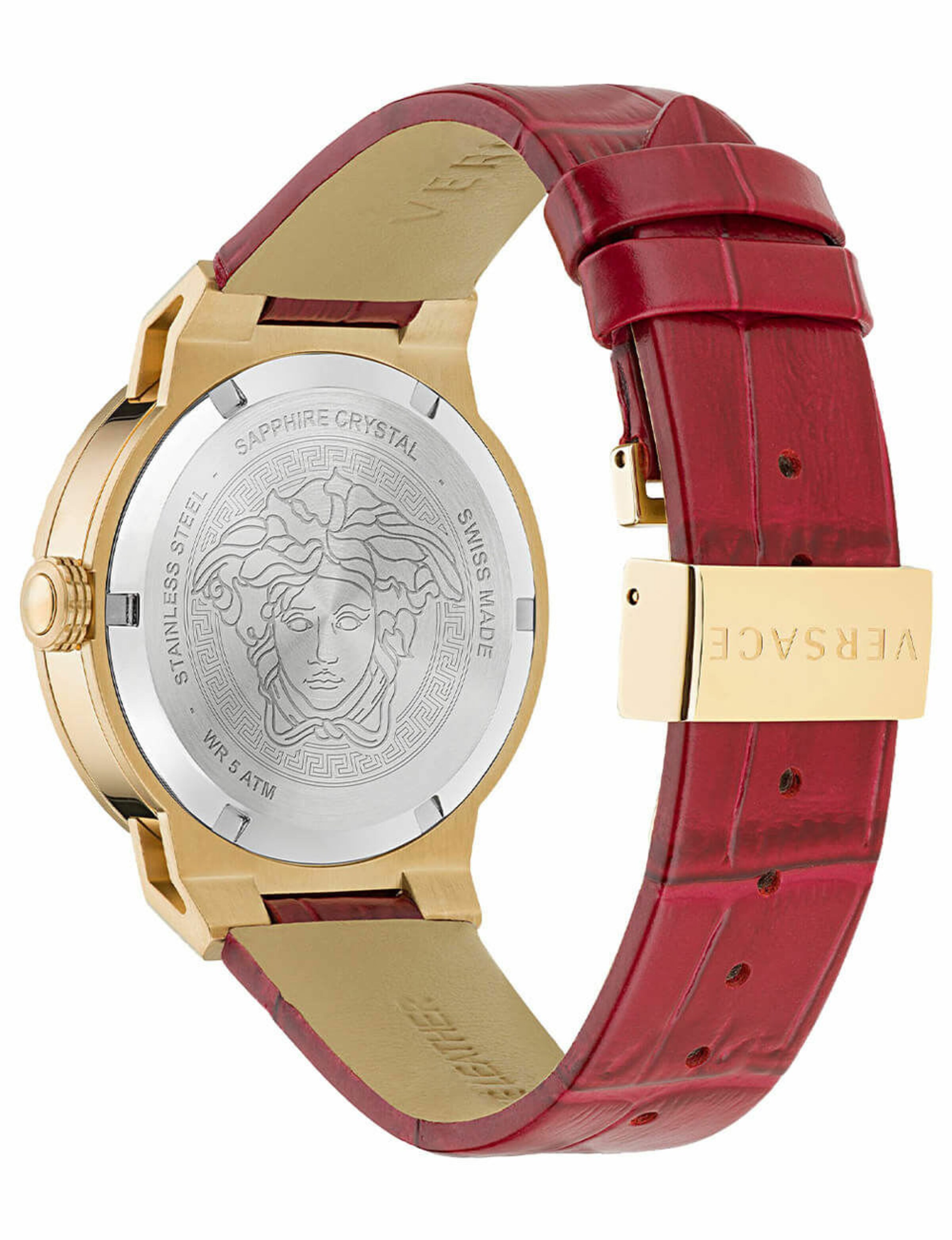 VERSACE Analoog horloge in Goud