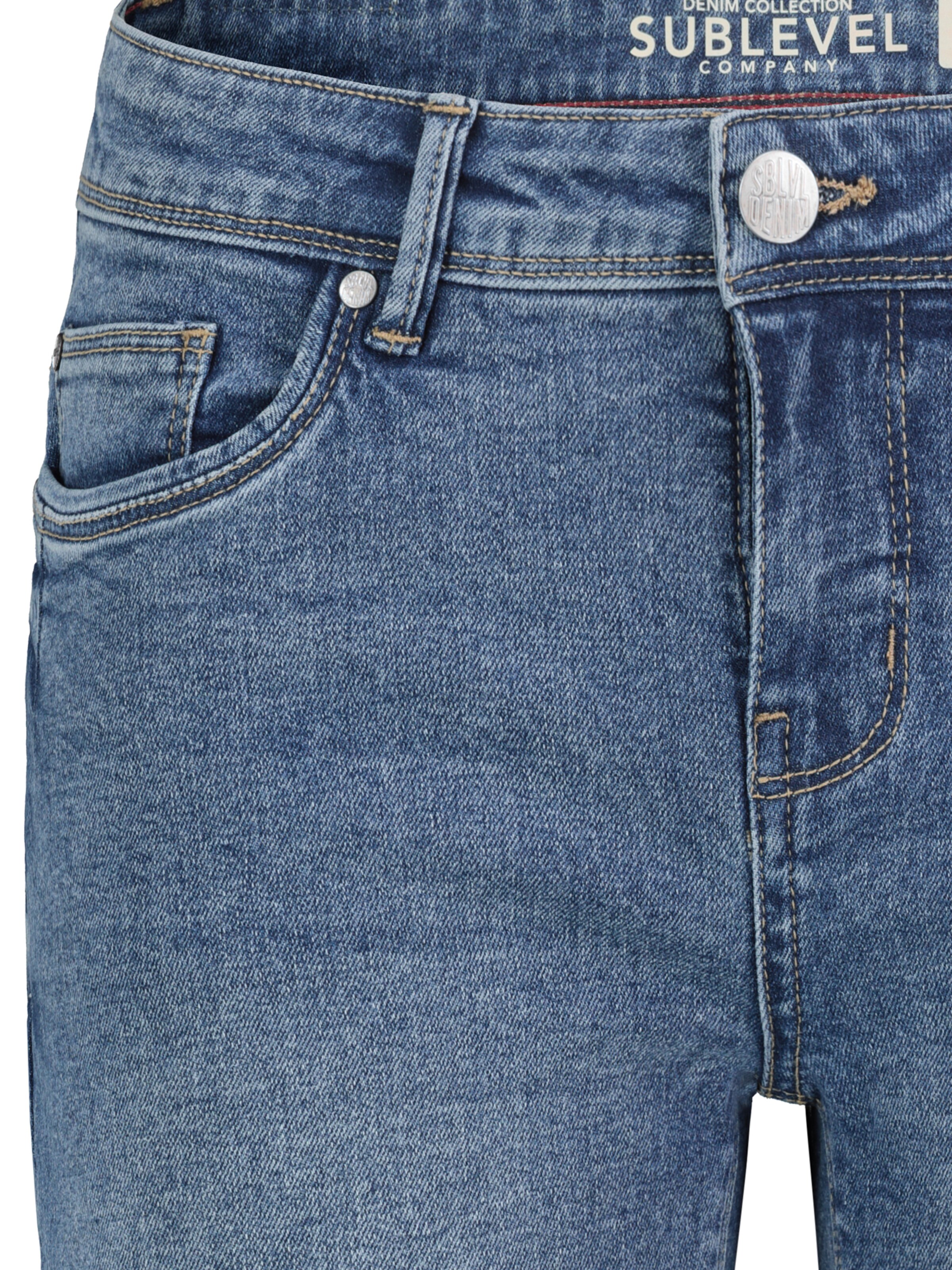 Sublevel Slimfit Jeans in Blau
