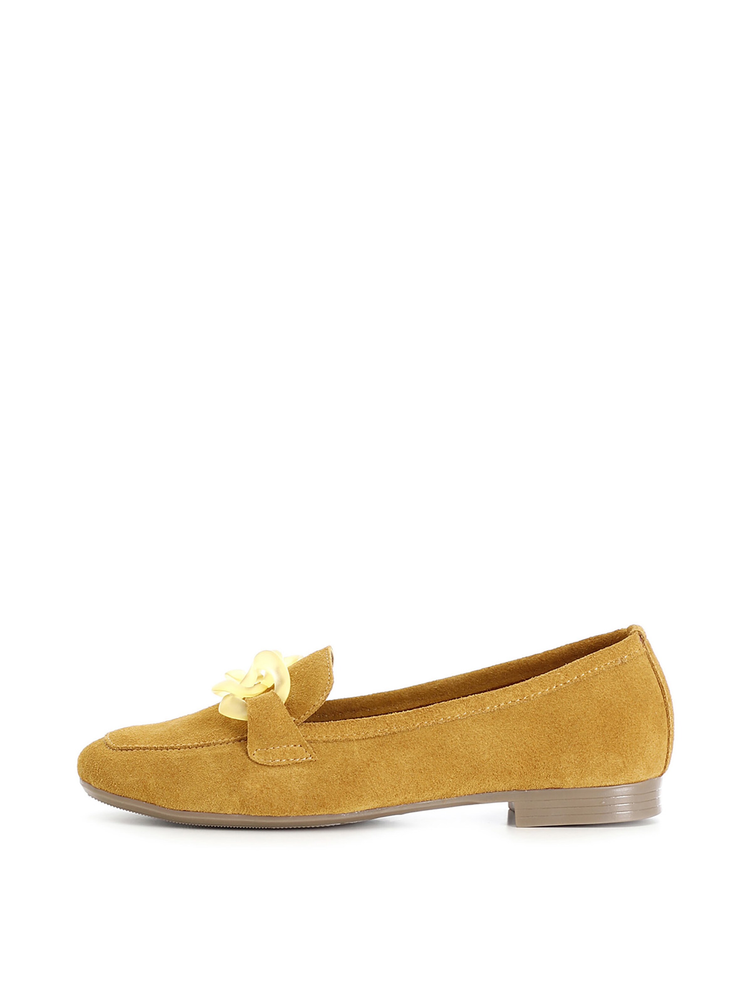 Mocassino di CAFè NOIR in giallo: frontale