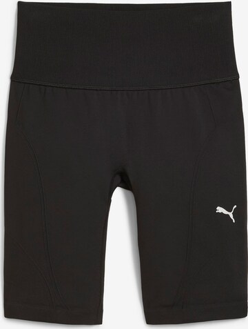 PUMA Workout Pants 'SHAPELUXE' in Black: front