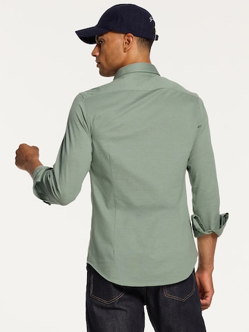 Shiwi Regular fit Overhemd 'Pablo' in Groen