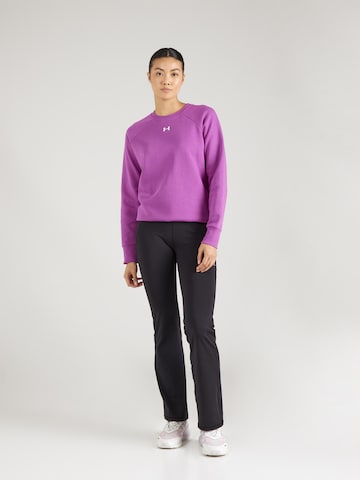 UNDER ARMOUR Sportsweatshirt 'Rival' in Lila