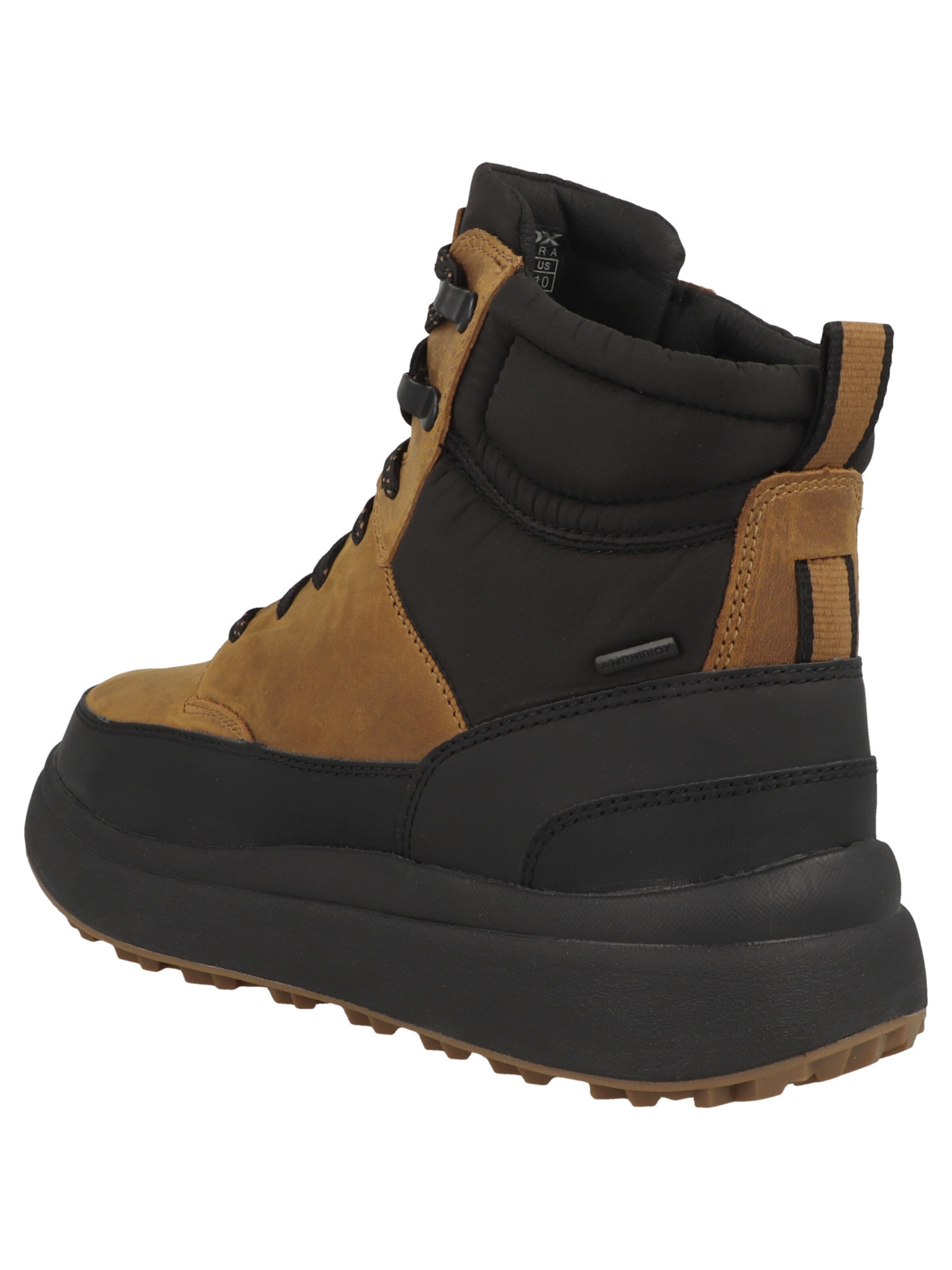 GEOX Boots 'Granito + Grip B ABX B' in Brown