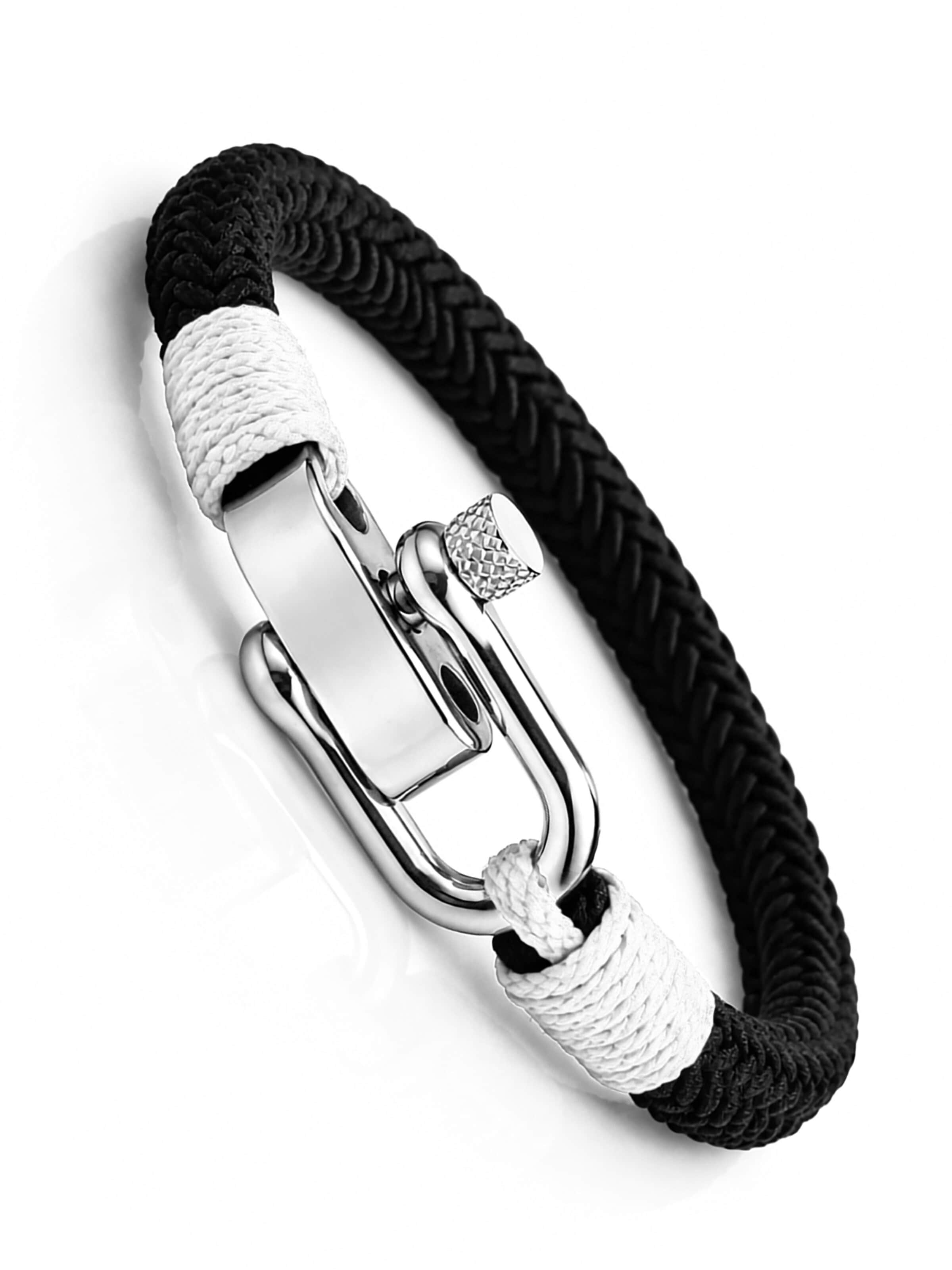 Bracelet 'QUERENCIA' UNIQAL en noir : devant