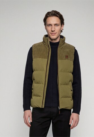 INDICODE JEANS - Colete desportivos 'Dalgate' em verde: frente
