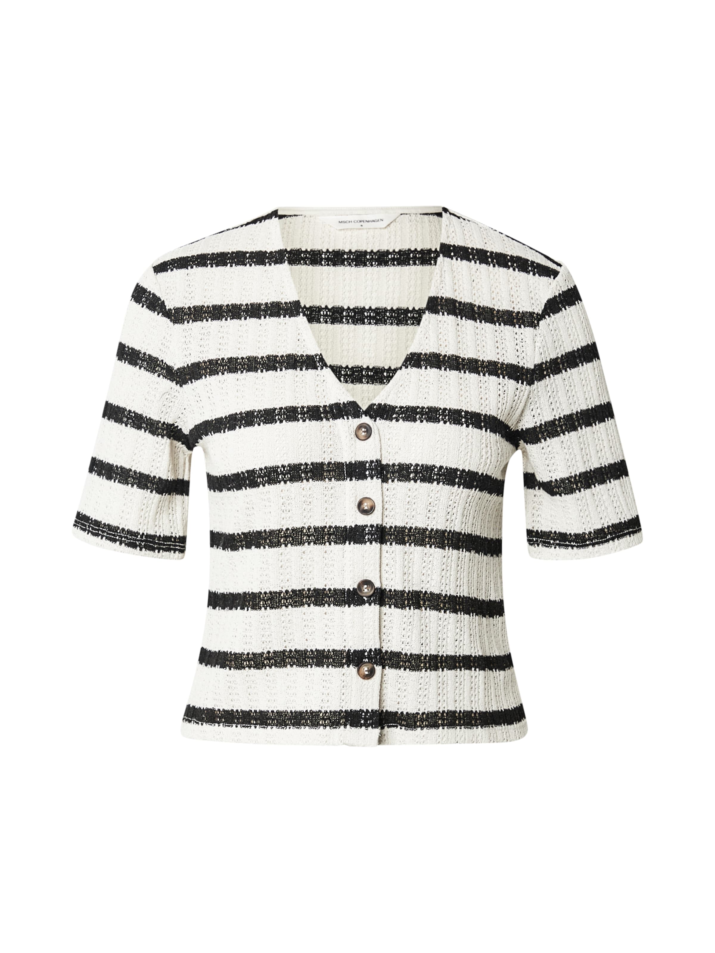 MSCH COPENHAGEN Strickjacke 'Kenja' in Beige: Vorderseite