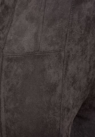 STREET ONE Slimfit Hose in Grau