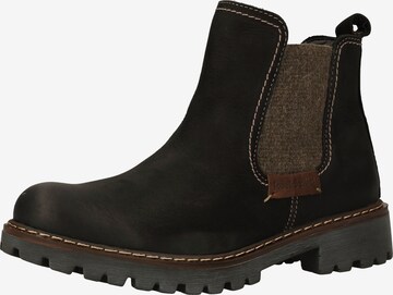 JOSEF SEIBEL Chelsea boots 'Marta 03' in Zwart: voorkant