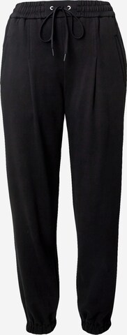 3.1 Phillip Lim - Tapered Pantalón plisado en negro: frente