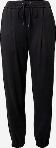 3.1 Phillip Lim Tapered Pleat-Front Pants in Black: front