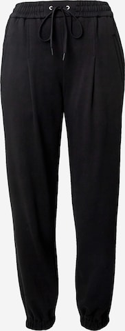 Tapered Pantaloni con pieghe di 3.1 Phillip Lim in nero: frontale