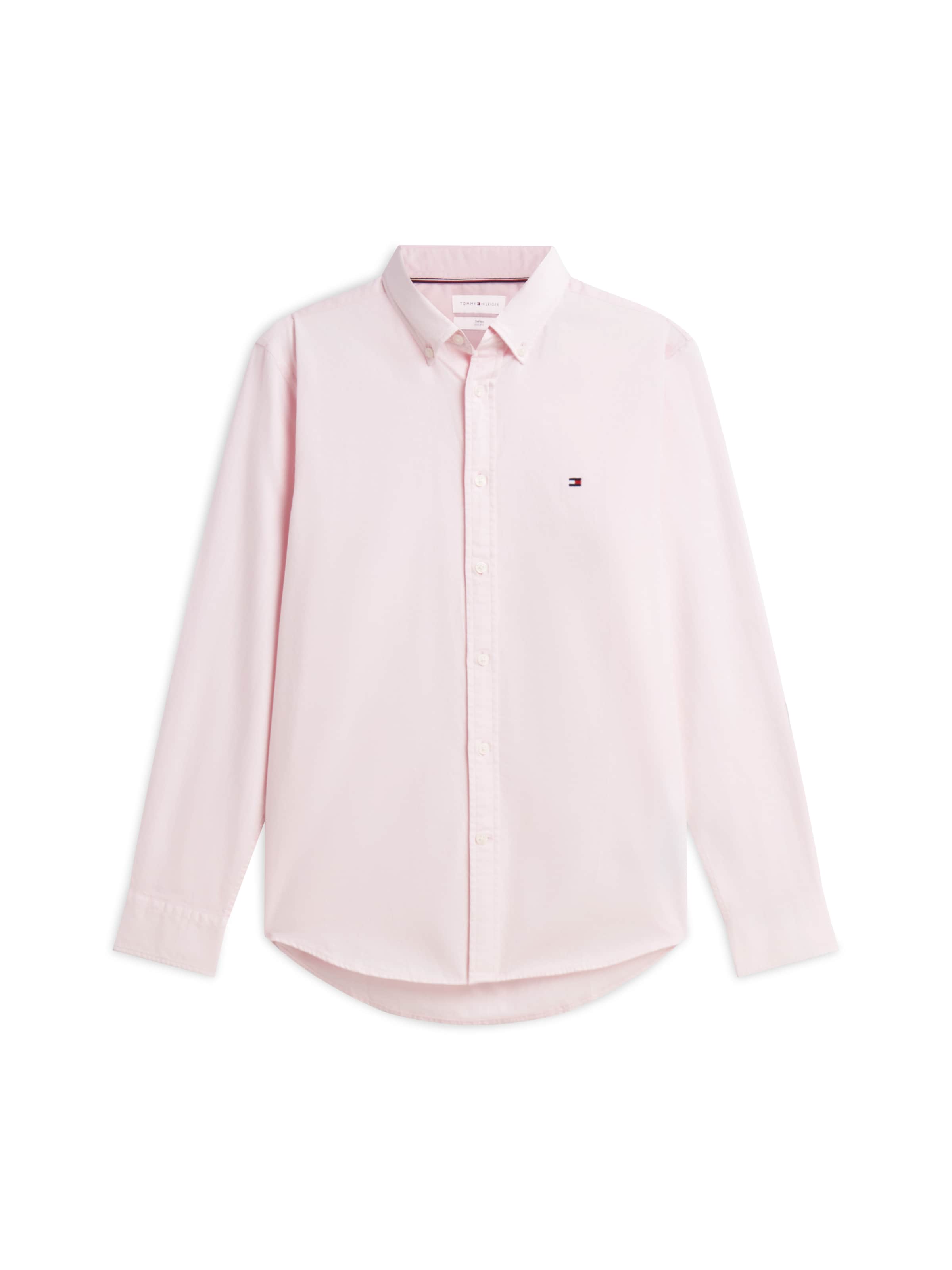TOMMY HILFIGER Slim fit Zakelijk overhemd 'Flex' in Roze: voorkant