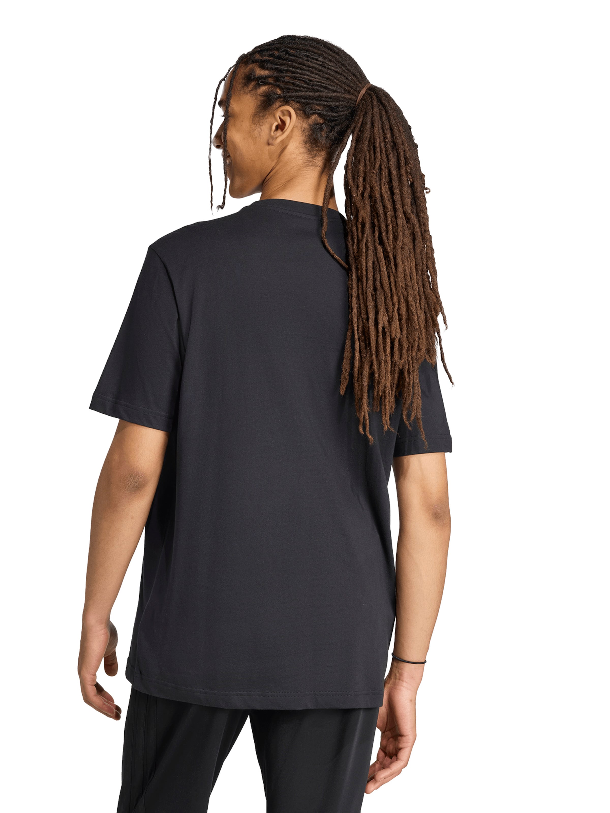 ADIDAS SPORTSWEAR Shirt 'HOT' in Black: back