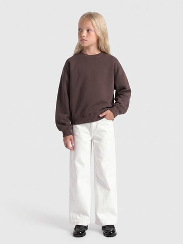 KIDS ONLY GIRL Sweater 'Sweat' in Brown