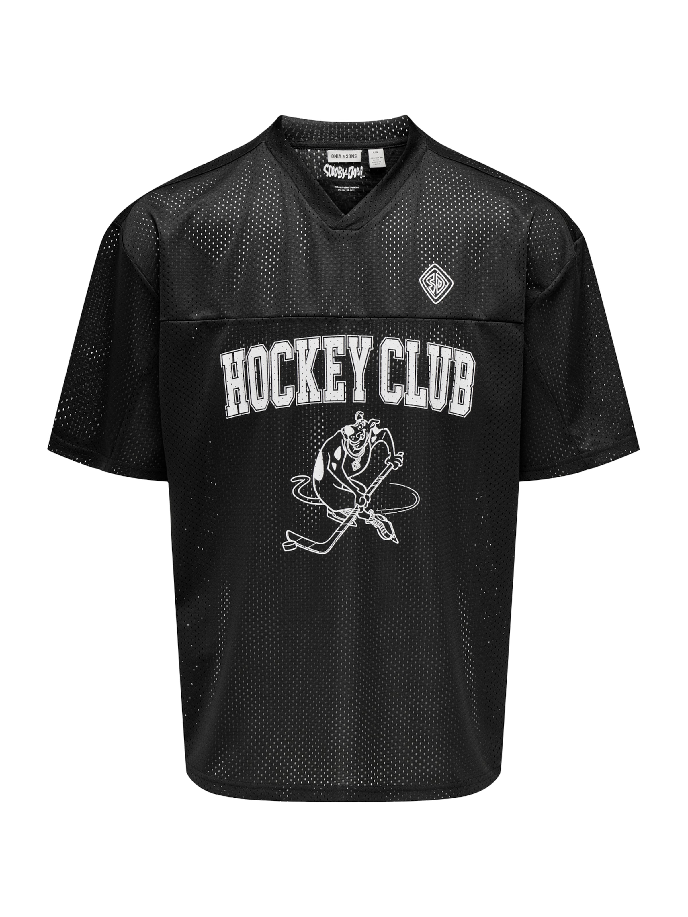 Only & Sons Shirt in Zwart: voorkant