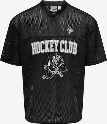 juoda Only & Sons Marškinėliai: priekis