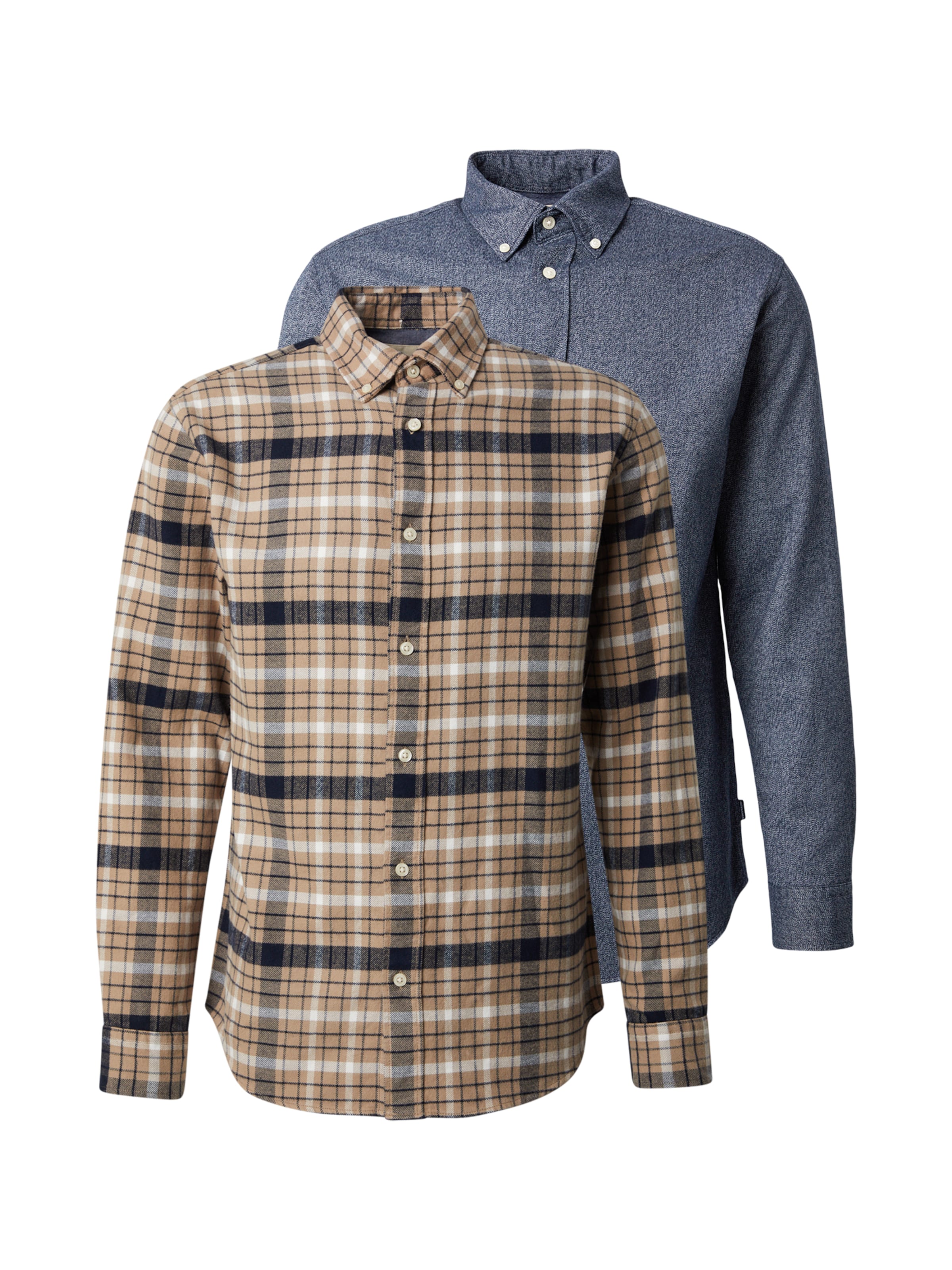 Jack & Jones Premium Rovný strih Košeľa 'JPRBLUBARKLEY' - Béžová: predná strana