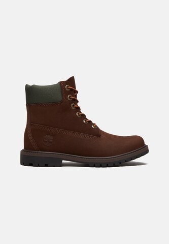 TIMBERLAND - Botines con cordones en marrón