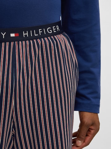 TOMMY HILFIGER Pyžamo dlouhé – modrá