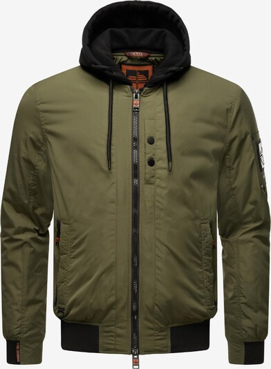 STONE HARBOUR Veste mi-saison 'Hoobo' en olive, Vue avec produit