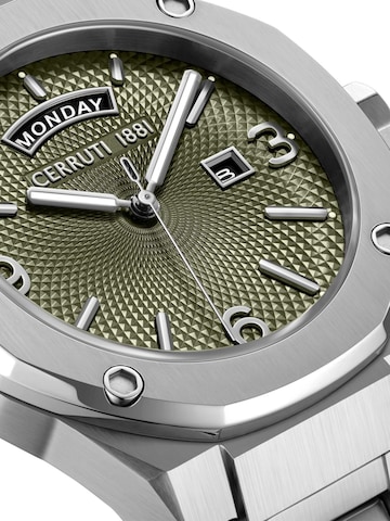 CERRUTI 1881 Analog watch 'Date watch Razzuolo' in Green