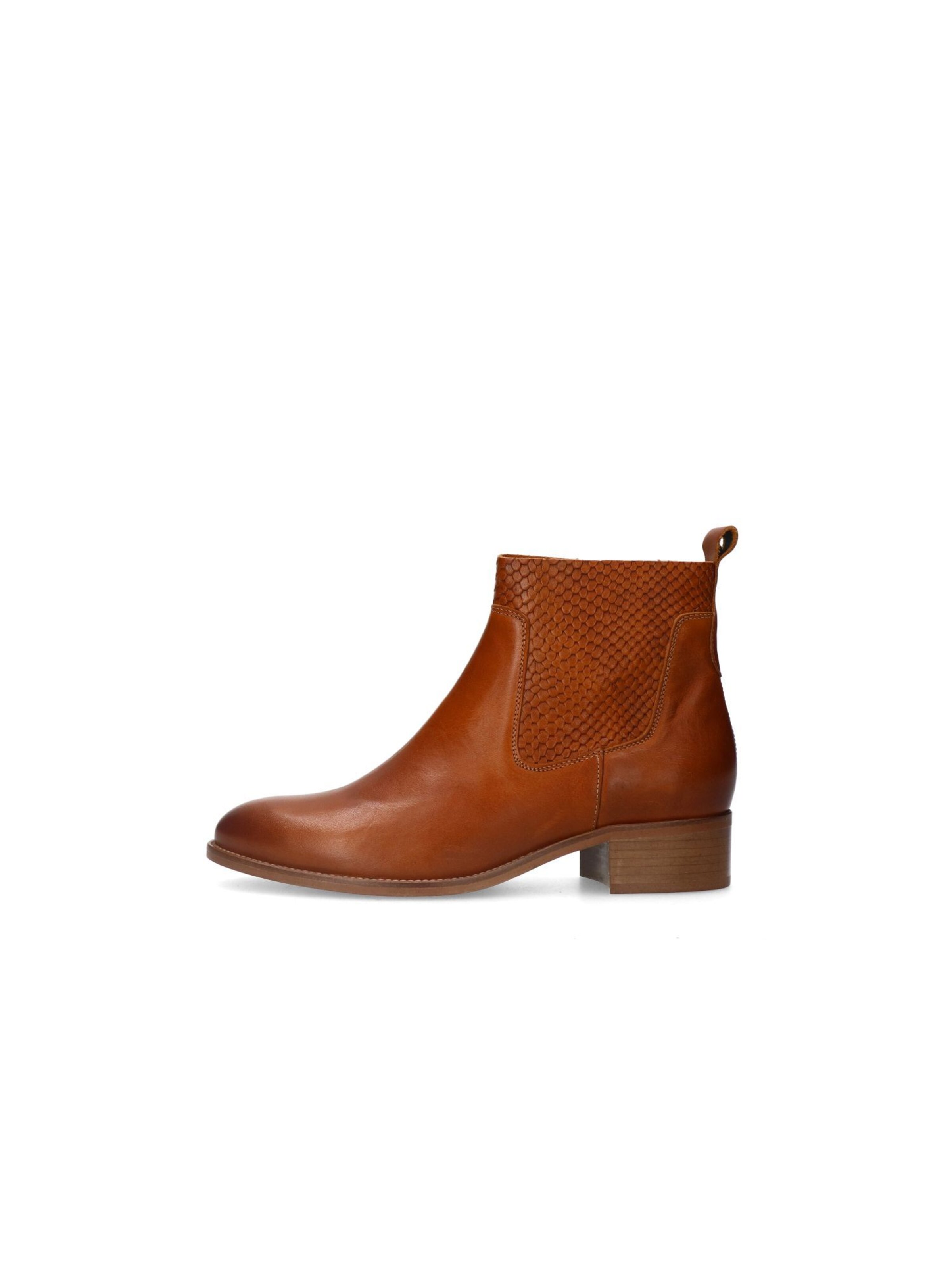 MANFIELD Stiefelette in Braun