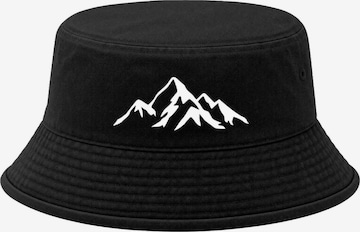 Neverless Hat 'Berg' in Black: front