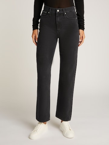Calvin Klein Jeans Regular Jeans in Black: front