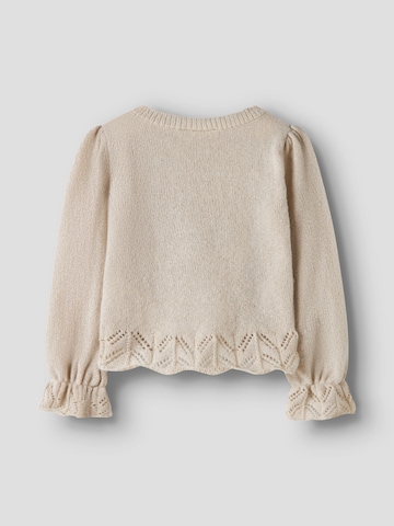 NAME IT - Jersey en beige