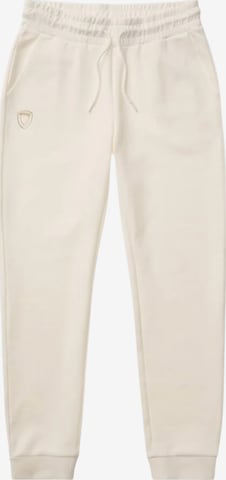 Regular Pantalon Blauer en blanc : devant