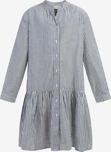 DREIMASTER Kleid 'Mimo' in dunkelblau / weiß, Produktansicht