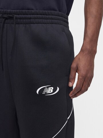 juoda new balance Plačios klešnės Kelnės