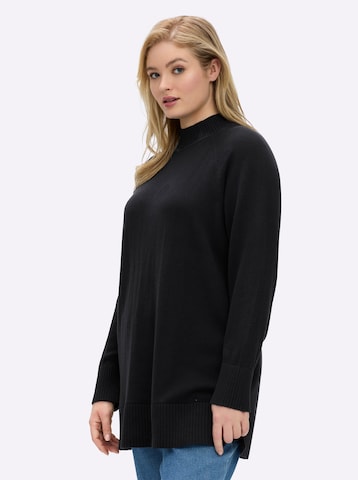 SHEEGO Pullover in Schwarz