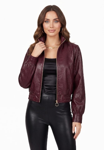 Veste mi-saison 'Premium' faina en rouge : devant